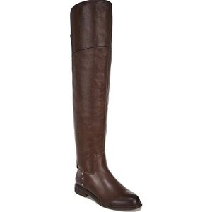 Franco Sarto HALEEN LEATHER RIDING OVER-THE-KNEE BOOTS